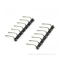 2.54mm Pitch Pin header Single Row Right Angle SMT SQ0.64mm H1.0mm 1*13P